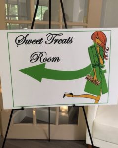 Sweets signage